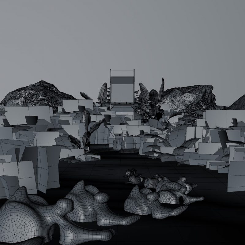 the strokes warren fu partizan entertainment music video vfx stablishd projects cinema 4d redshift